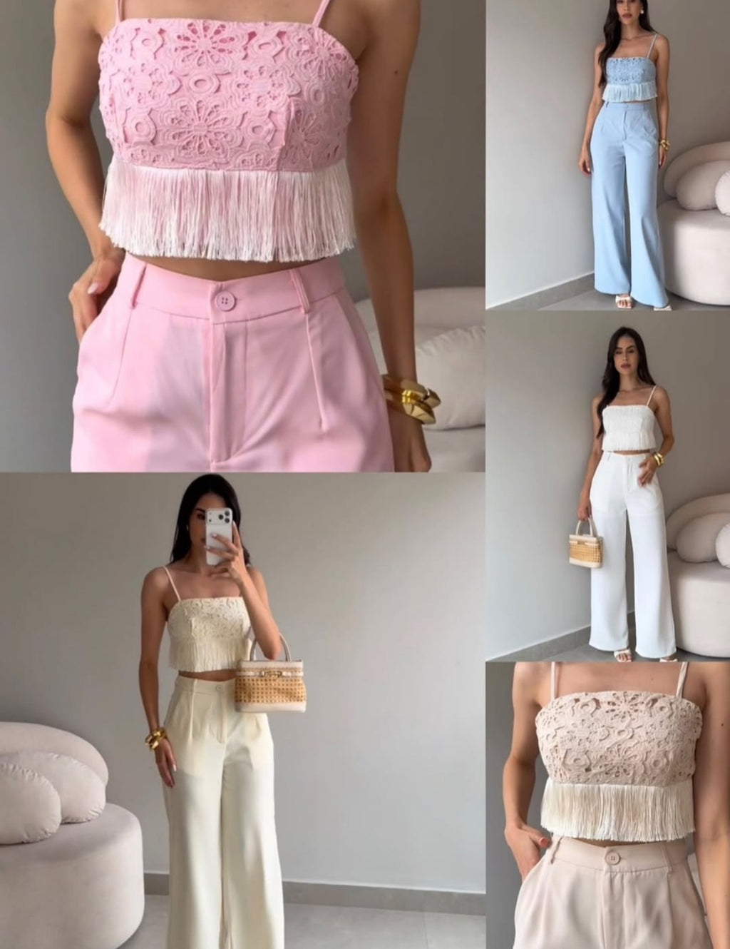 Conjunto Off white